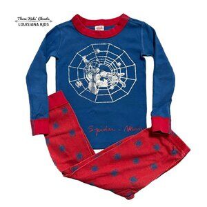 Hanna Andersson Sz 100 (4Y) Spider-Man Long John Pajamas